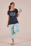 Sweetmoon Ete Capriset  - NavyBlue — thumbnail 1
